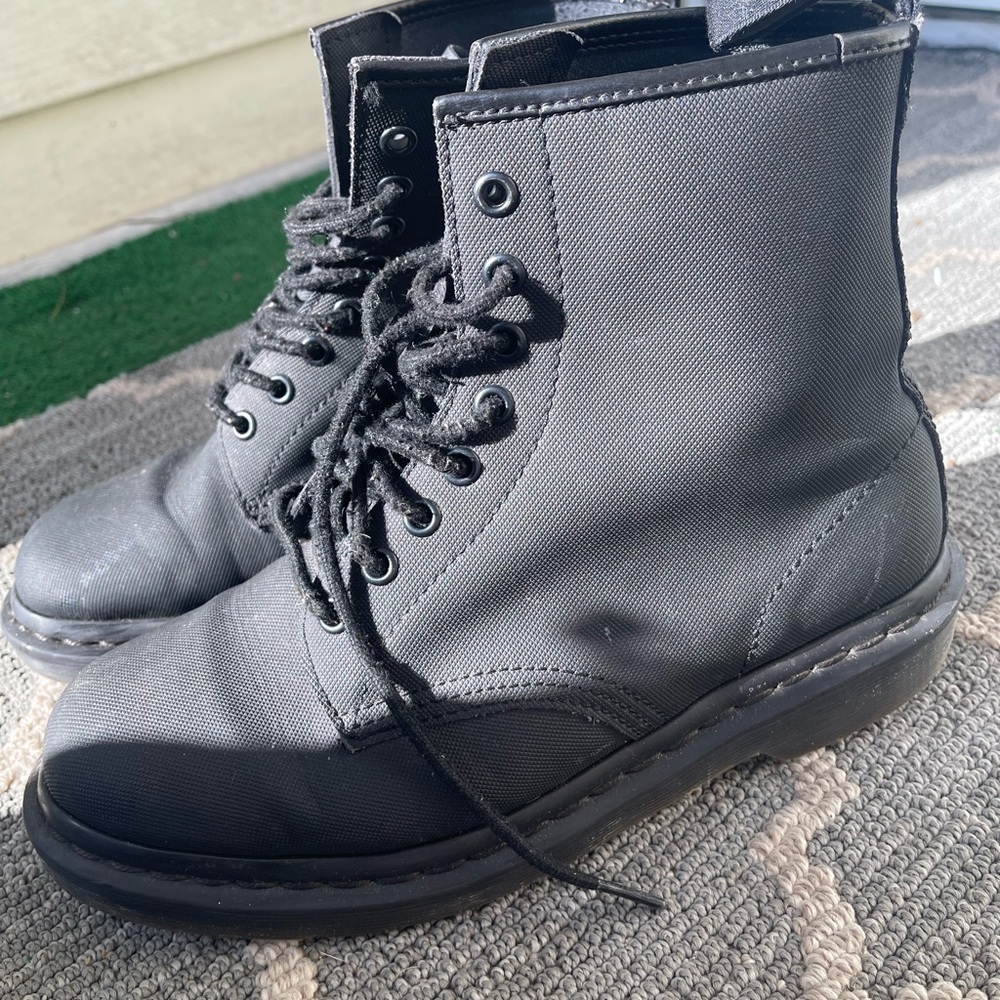 Black Matt Dr Martens size 8 women